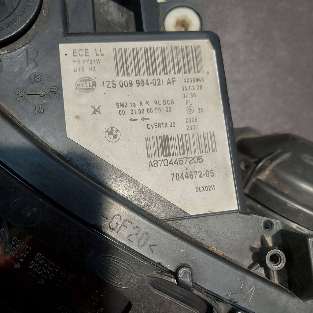 Frontscheinwerfer BMW 5 E60 E61 7044672 Xenon Rechts Scheinwerfer Headlight SCH1376056802lo