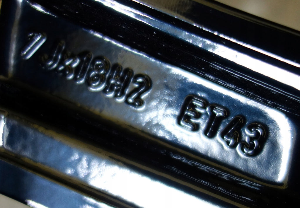 4x Alufelge 18 Zoll 7.0" 5x112 43ET Glanz Silber 5NA601025 VW Tiguan Rim Wheel