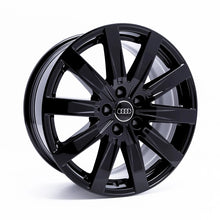 Load image into Gallery viewer, 1x Alufelge 18 Zoll 8.5" 5x112 11ET Glanz Schwarz Audi Rim Wheel FEL2922787283nn