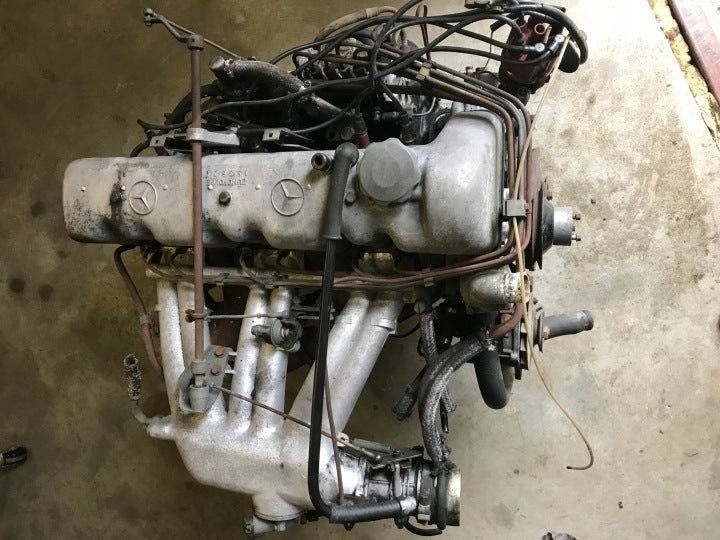 Motor Mercedes-Benz W111 W112 129-980-10 2.5 Benzin Engine Komplett MOT2975627416cv