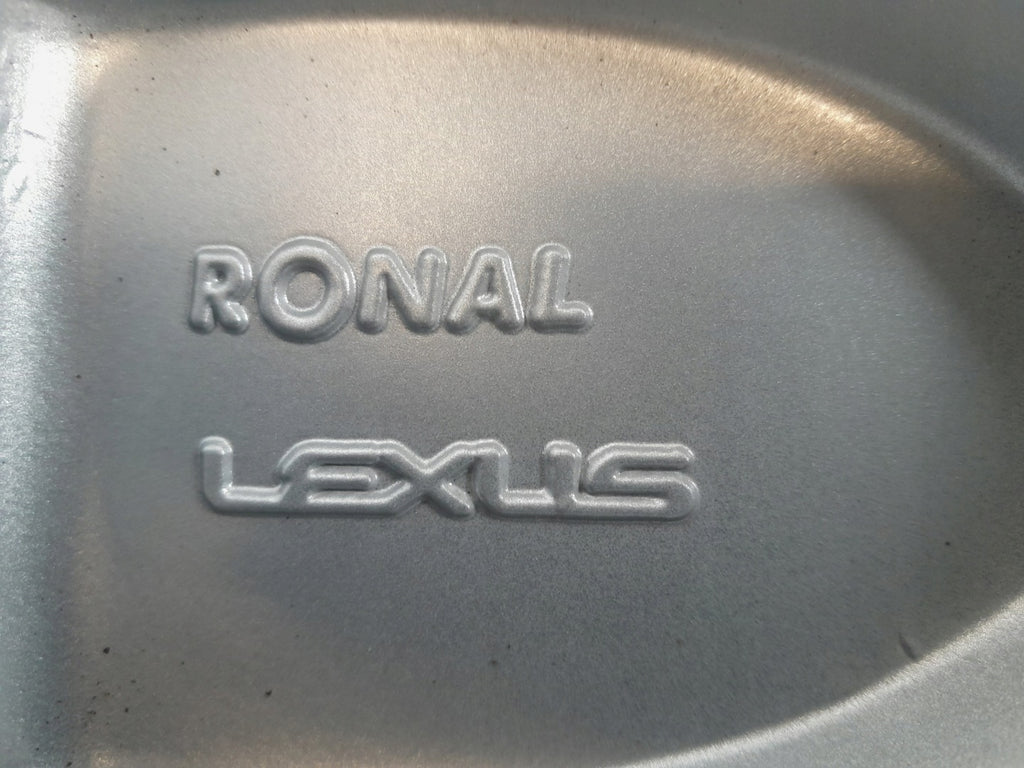 1x Alufelge 17 Zoll 7.0" 5x114.3 35ET Glanz Silber PZ406-X3671-ZC Lexus FEL5459272980il