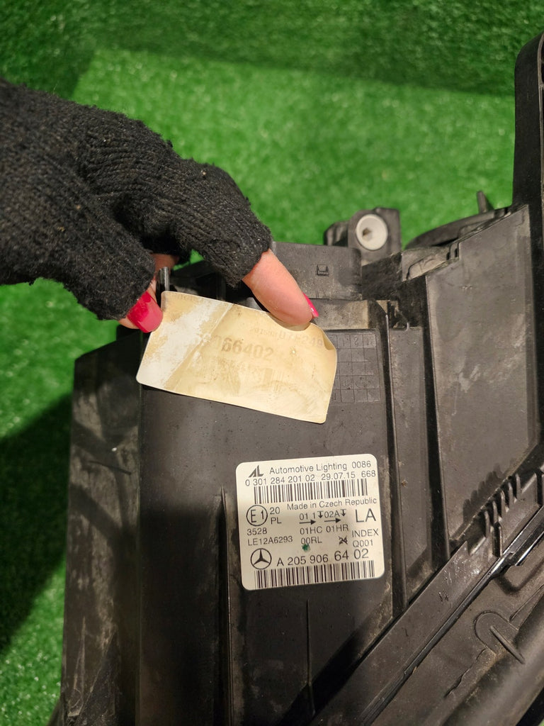 Frontscheinwerfer Mercedes-Benz W205 A2059066402 Links Scheinwerfer Headlight SCH2063065397zv