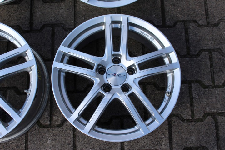 4x Alufelge 17 Zoll 7.0" 5x112 44 5ET Glanz Silber KBA-51743-KBA Audi I FEL2270256738uv