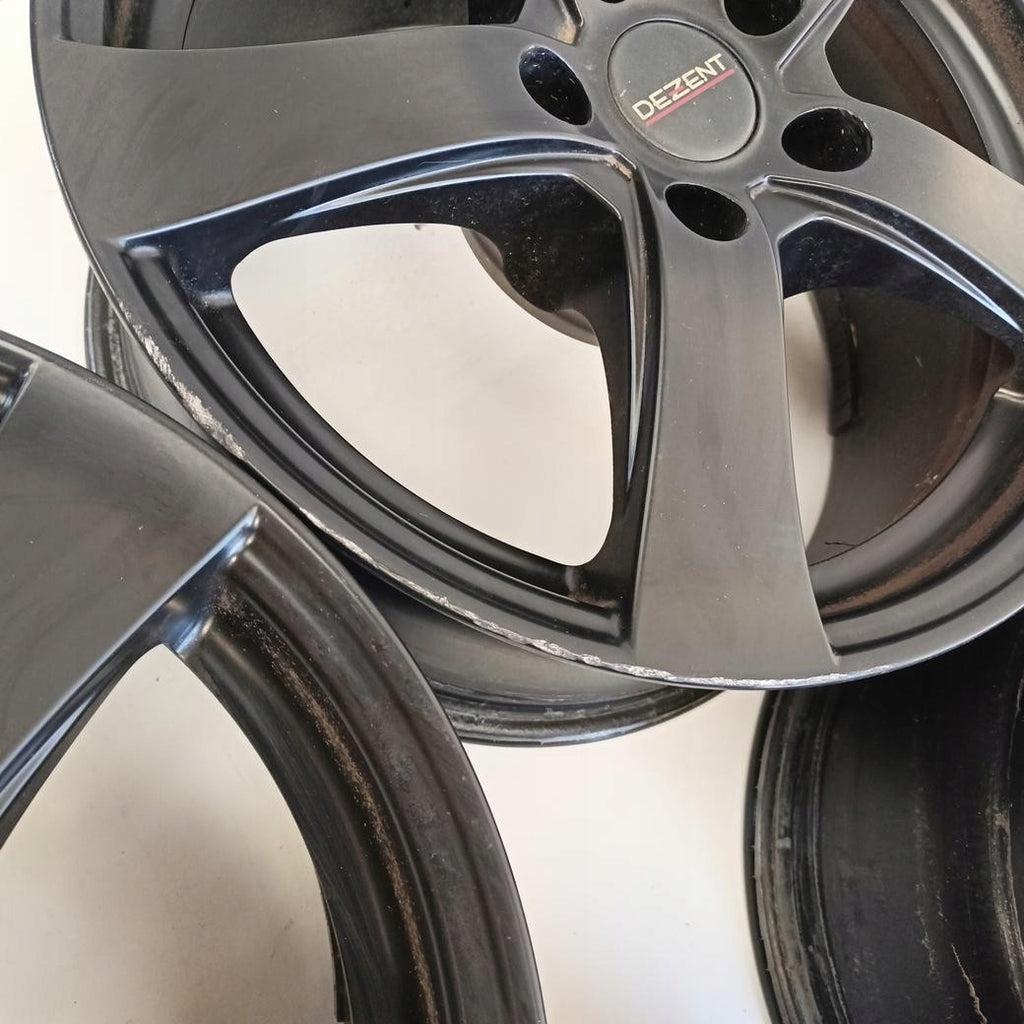 4x Alufelge 16 Zoll 7.5" 5x112 35ET Glanz Schwarz Audi I Rim Wheel FEL5800963417wf