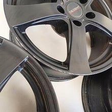 Laden Sie das Bild in den Galerie-Viewer, 4x Alufelge 16 Zoll 7.5" 5x112 35ET Glanz Schwarz Audi I Rim Wheel FEL5800963417wf