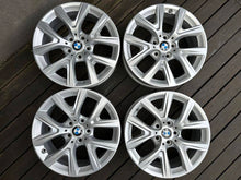 Laden Sie das Bild in den Galerie-Viewer, 4x Alufelge 17 Zoll 6.5" 5x112 39ET Glanz Silber 6856076 BMW X1 F48 Rim Wheel FEL6330177923tu