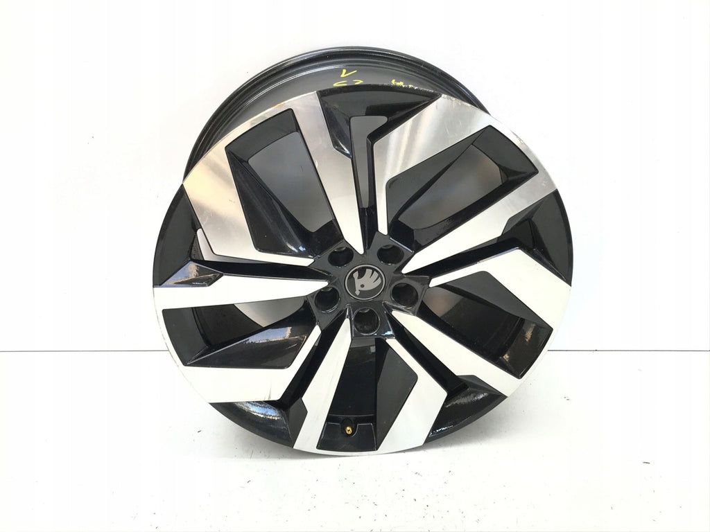 1x Alufelge 20 Zoll 9.0" 5x112 42ET Silber 5LA601025CA Skoda Enyaq Iv Rim Wheel FEL3415491096ej