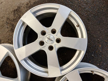 Laden Sie das Bild in den Galerie-Viewer, 4x Alufelge 17 Zoll 7.0" 5x114.3 48ET Glanz Silber KBA49295 Hyundai I Z 4 FEL6735518517rw
