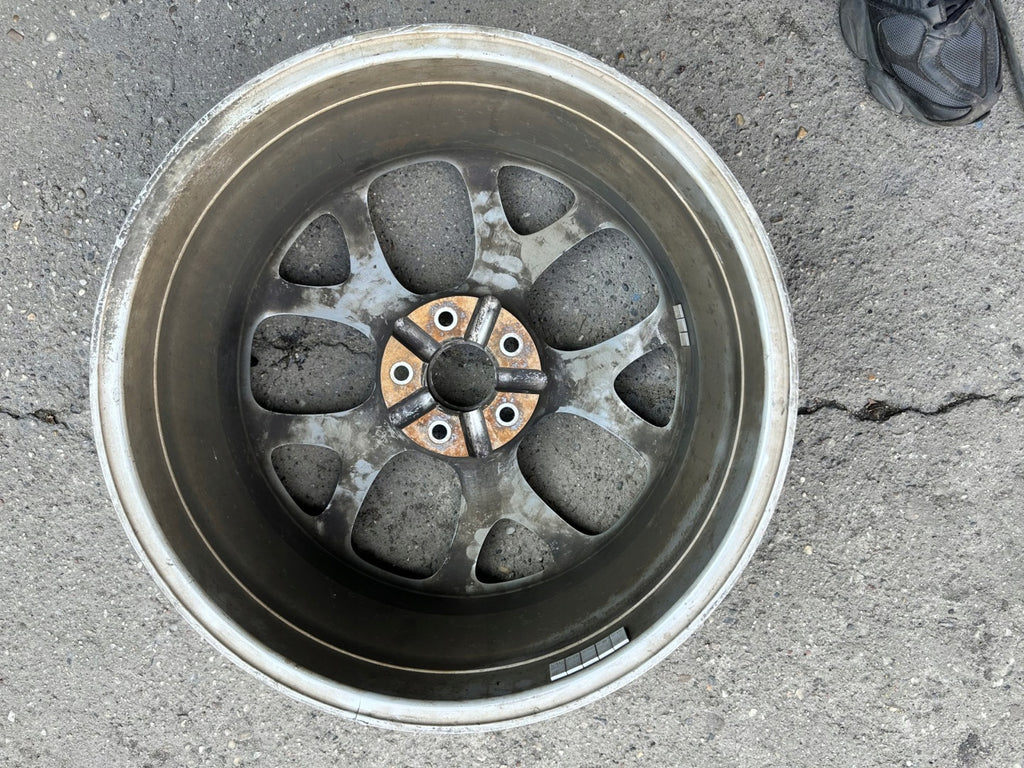 1x Alufelge 18 Zoll 7.5" 5x110 47ET Glanz Schwarz 13338853 Opel Rim Wheel FEL8803993843hr