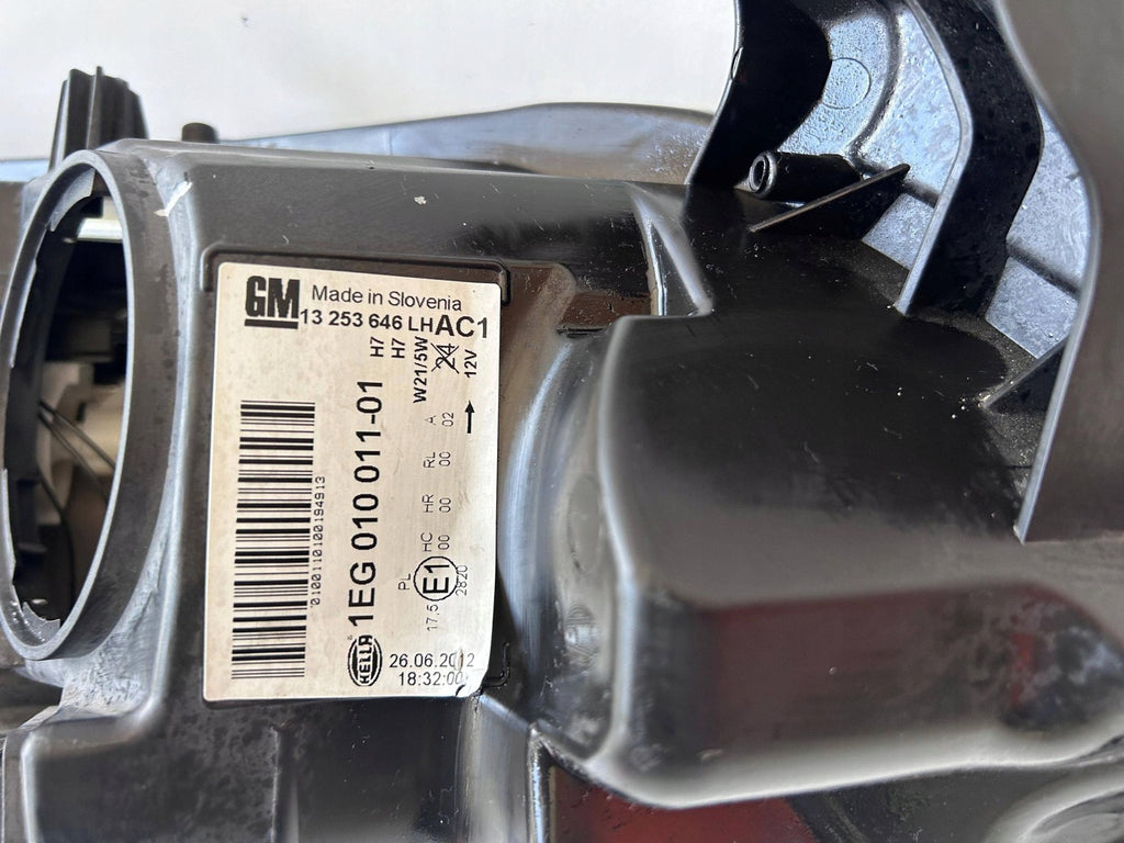 Frontscheinwerfer Opel Astra 1EG010011 Links Scheinwerfer Headlight SCH1381672893pf