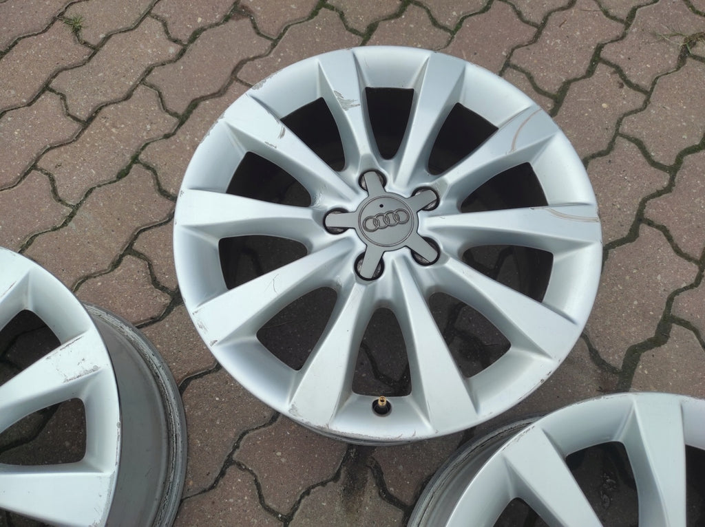 4x Alufelge 17 Zoll 8.0" 5x112 39ET Glanz 4G0601025BH Audi A6 C7 Rim Wheel FEL1816291803fg