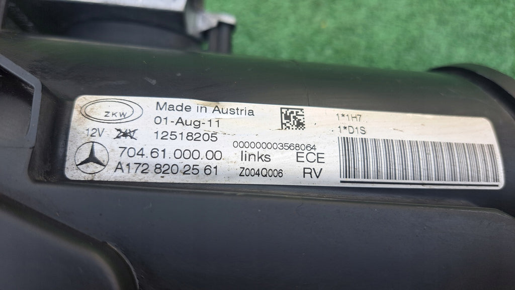 Frontscheinwerfer Mercedes-Benz Slk A1728202561 Xenon Links Headlight