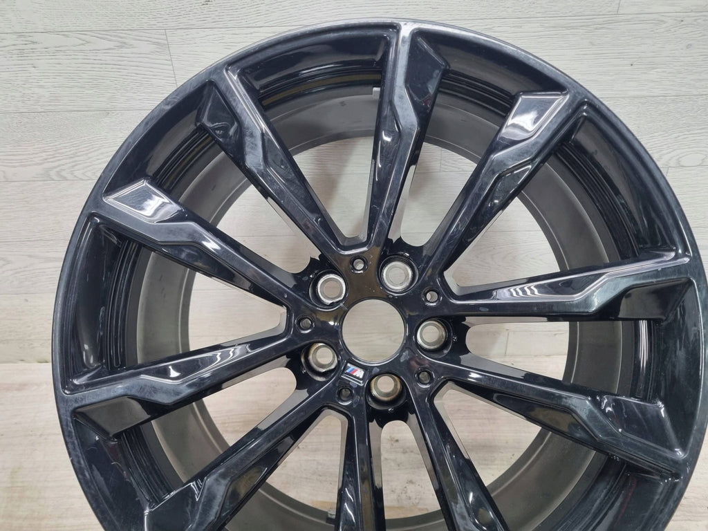 1x Alufelge 20 Zoll 43ET Glanz Schwarz 7916266 BMW X3 G01 Rim Wheel FEL5833280744su