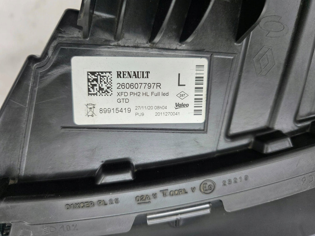 Frontscheinwerfer Renault Talisman 260607797R Links Scheinwerfer Headlight SCH4114720260zg