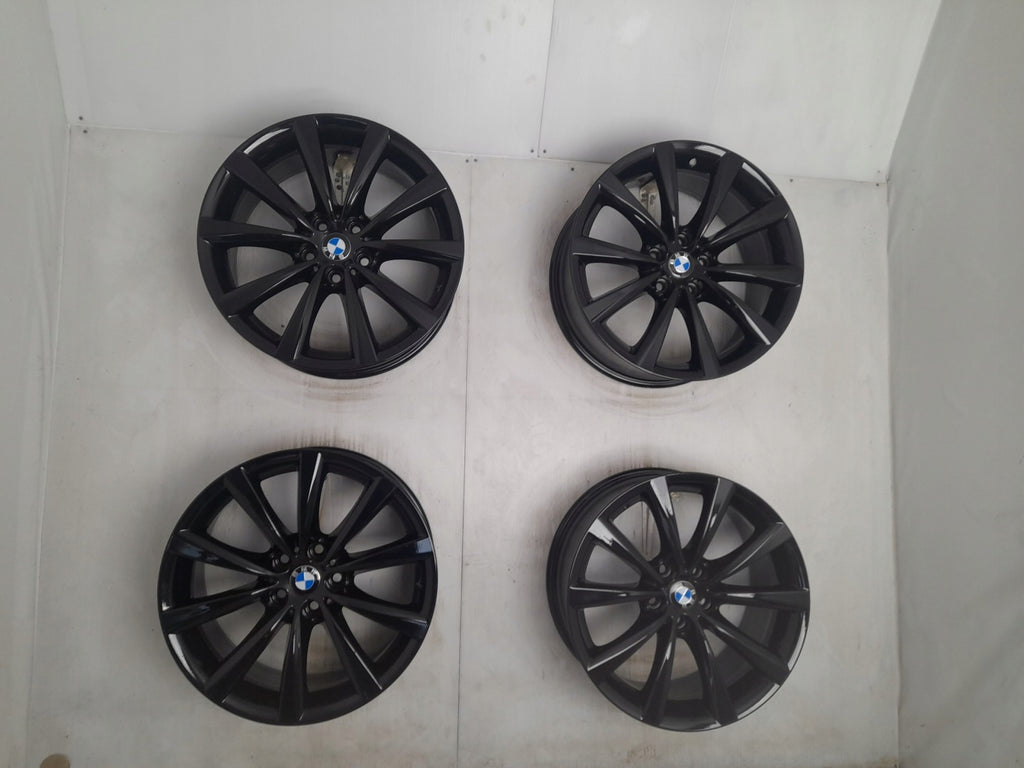 4x Alufelge 18 Zoll 8.0" 5x112 30ET Glanz Schwarz 6867338 BMW Rim Wheel FEL7600956406tz