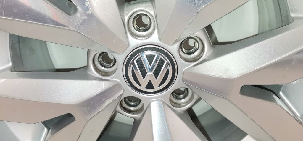 1x Alufelge 16 Zoll 6.5" 5x112 48ET 5TA601025M VW Touran Rim Wheel FEL9839470847zd