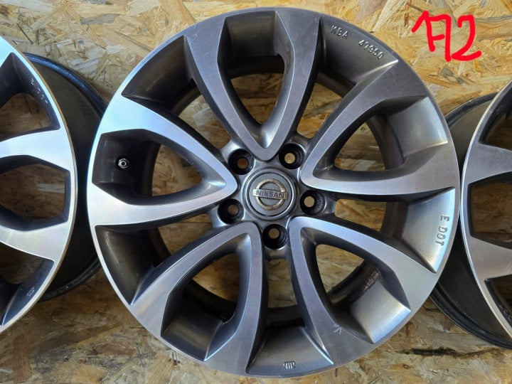 1x Alufelge 17 Zoll 7.0" 5x114.3 47ET Matt Silber KE409-1K200 Mg I Rim Wheel FEL6186500823lx