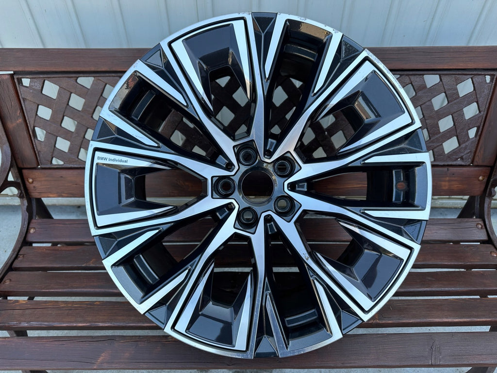 1x Alufelge 20 Zoll 8.5" 5x112 35ET Glanz Graphit 8747310 BMW I4 G26 Mg FEL3603904969ov