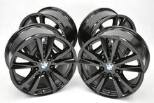 Laden Sie das Bild in den Galerie-Viewer, 4x Alufelge 18 Zoll 8.5" 5x120 46ET Glanz Schwarz 6853952 BMW X5 F15 Rim Wheel FEL7079627162gr