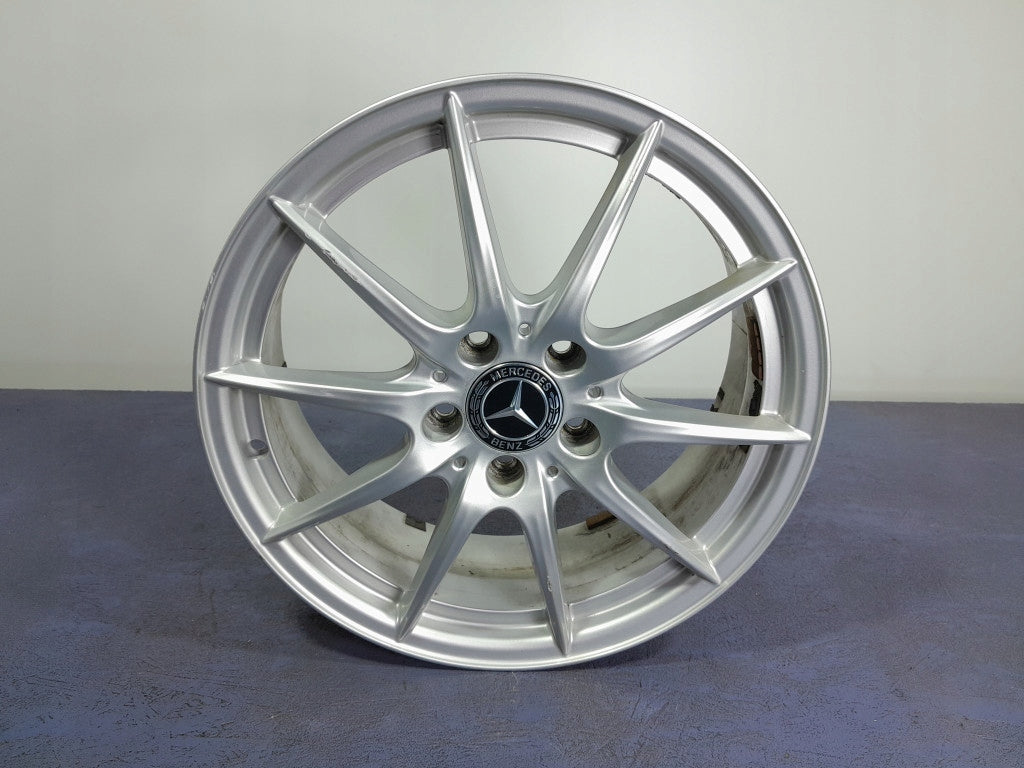 1x Alufelge 17 Zoll 6.5" 5x112 A2464010102 Mercedes-Benz W245 Rim Wheel