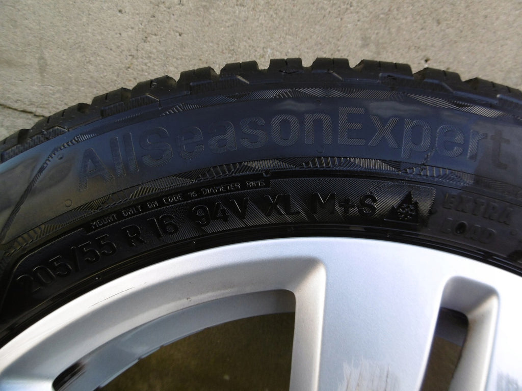 1x Alufelge 16 Zoll 7.0" 5x105 41ET Matt Silber 39024544 Opel Astra Rim Wheel