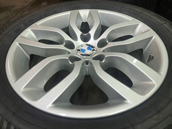 4x Alufelge 17 Zoll 7.5" 5x120 32ET Glanz Silber 6787576 BMW 3 E36 E46 E90 I FEL3953417592fd