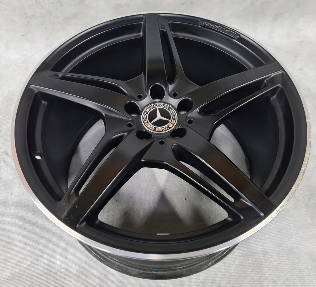 1x Alufelge 20 Zoll 11.0" 5x112 68ET Glanz A1904010200 Mercedes-Benz Amg Gt