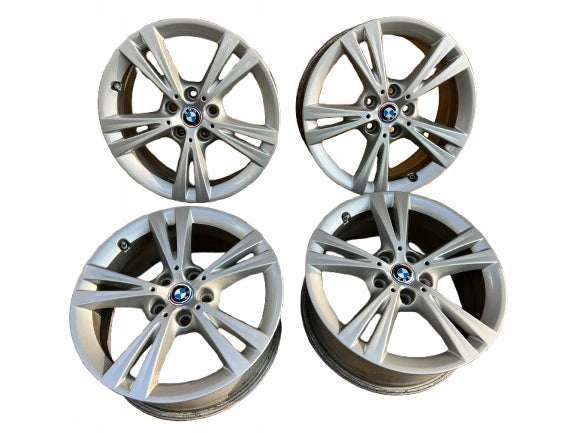 4x Alufelge 17 Zoll 7.5" 5x112 52ET Silber 6856064 BMW X1 F48 Rim Wheel FEL8530929433hf