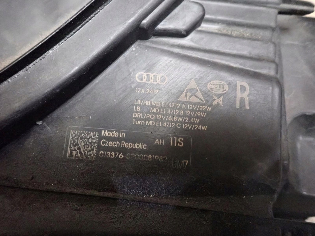 Frontscheinwerfer Audi A6 C8 4K0941034 Full LED Rechts Scheinwerfer Headlight SCH2373442141lk