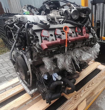 Load image into Gallery viewer, Motor Audi A8 4e2 4e8 BSM 5.2 FSI 450PS 211TKm Benzin Engine Komplett MOT5276856546kn