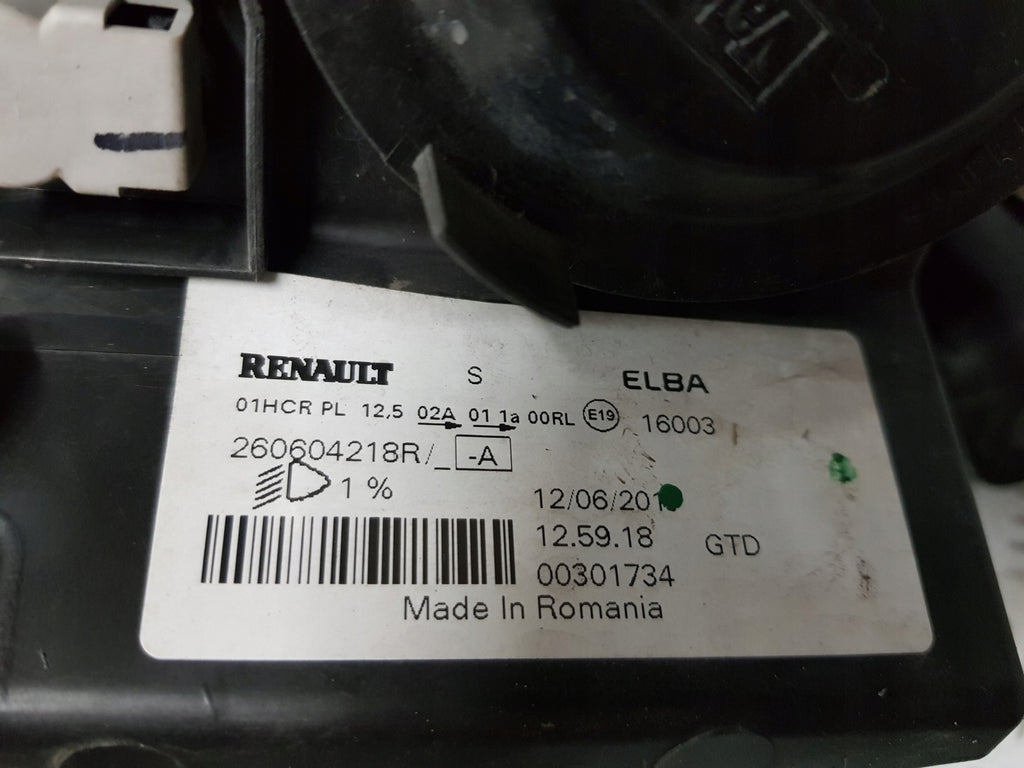 Frontscheinwerfer Dacia Sandero 260604218R LED Links Scheinwerfer Headlight