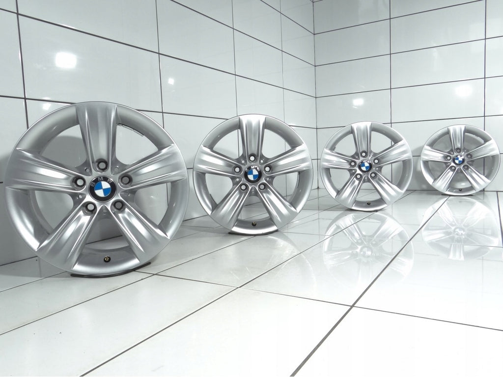 4x Alufelge 16 Zoll 7.5" 5x120 37ET Glanz Silber 6796237 BMW Rim Wheel FEL2804017736ub
