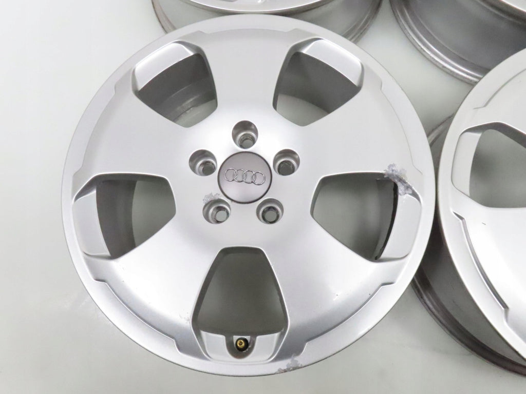4x Alufelge 17 Zoll 6.0" 5x112 48ET Silber 8P0601025F Audi A3 Rim Wheel FEL6240054105os