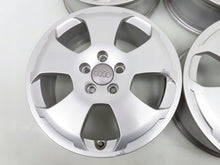 Laden Sie das Bild in den Galerie-Viewer, 4x Alufelge 17 Zoll 6.0" 5x112 48ET Silber 8P0601025F Audi A3 Rim Wheel FEL6240054105os