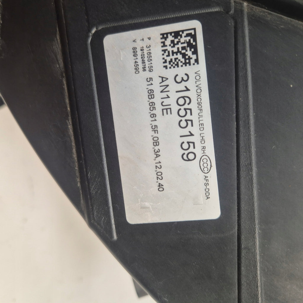 Frontscheinwerfer Volvo Xc90 II 31655159 Full LED Rechts Scheinwerfer Headlight