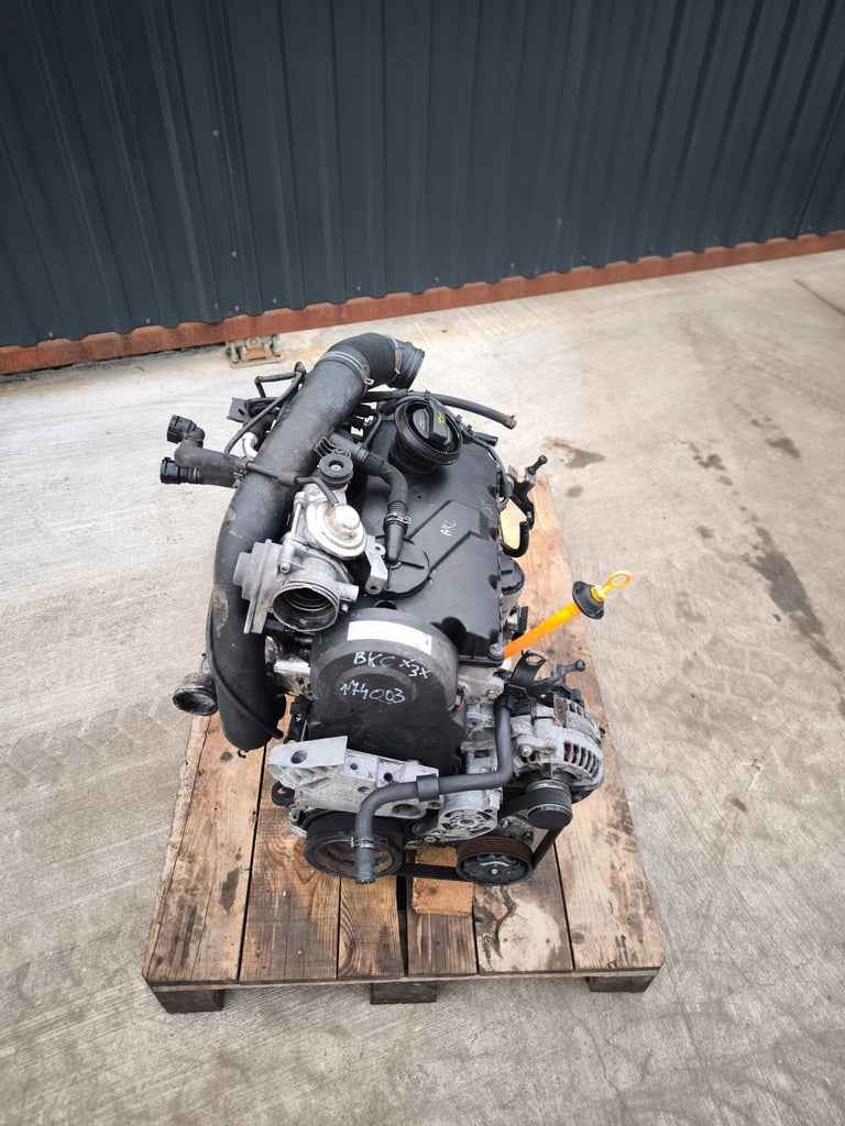 Motor Audi Seat Skoda VW BKC 1.9 TDI 105PS 77kW 174TKm Diesel Engine Komplett