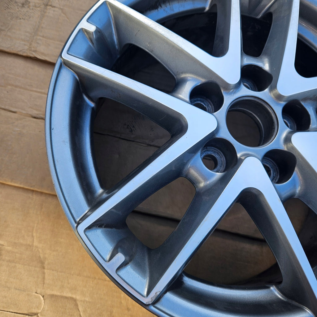 1x Alufelge 16 Zoll 6.5" 5x114.3 45ET Glanz Graphit 42611-YY500 Mg Auris Verso FEL9773242030ru