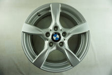 Load image into Gallery viewer, 1x Alufelge 17 Zoll 6.5" 5x120 47ET Glanz Silber 6795561 BMW 1 E81 E87 Rim Wheel FEL6053801684yx
