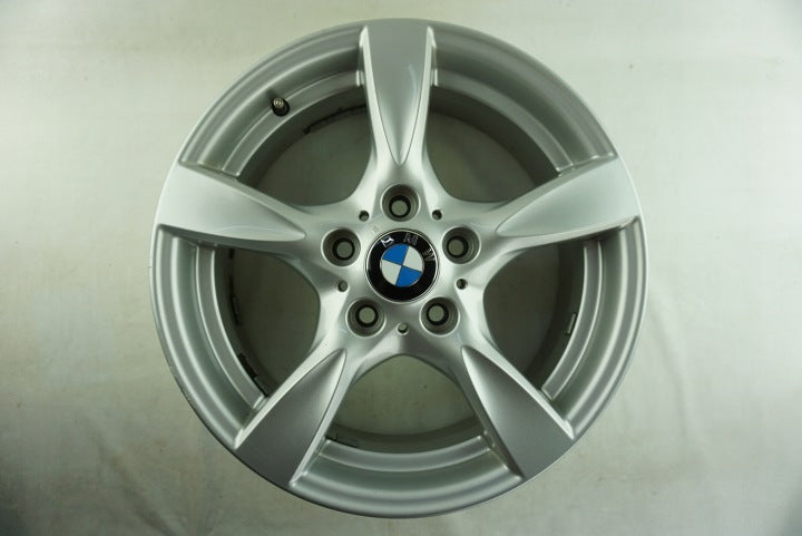 1x Alufelge 17 Zoll 6.5" 5x120 47ET Glanz Silber 6795561 BMW 1 E81 E87 Rim Wheel FEL6053801684yx
