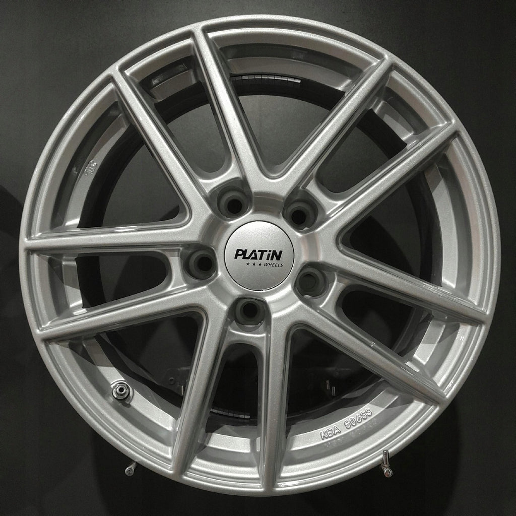 4x Alufelge 16 Zoll 6.5" 5x112 38ET Glanz Silber Mg Hs I Rim Wheel FEL7934855101hc