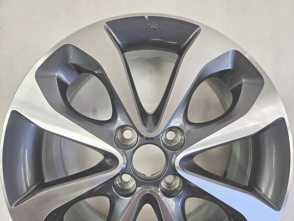 1x Alufelge 16 Zoll 6.0" 4x100 55ET SA333HM3A Nissan Micra K14 Note E12 FEL7799842729qm