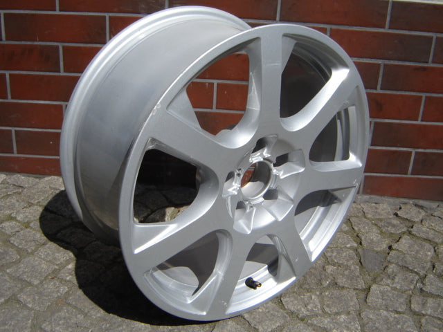 1x Alufelge 17 Zoll 8.0" 5x112 39ET Glanz Silber 8R0601025G Audi A5 Q5 Rim Wheel