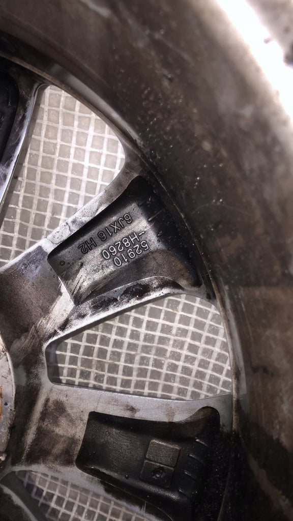 1x Alufelge 16 Zoll 6.0" 4x114.3 52910-H8260 Kia Rio Rim Wheel FEL1282373613yx