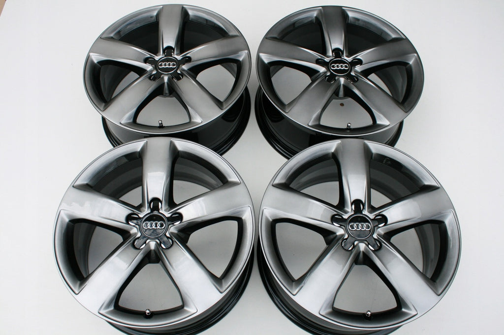 4x Alufelge 18 Zoll 7.5" 5x112 37ET Glanz 4G0601025M Audi Allroad Rim Wheel