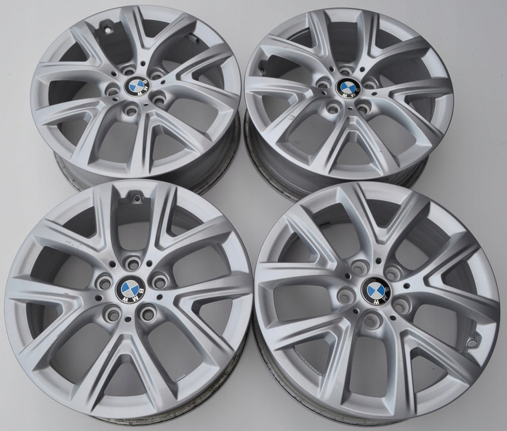 4x Alufelge 17 Zoll 6.0" 5x112 47ET Glanz Silber 6884815 BMW F44 F45 F46 FEL5827663409xe