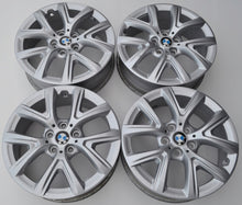 Laden Sie das Bild in den Galerie-Viewer, 4x Alufelge 17 Zoll 6.0" 5x112 47ET Glanz Silber 6884815 BMW F44 F45 F46 FEL5827663409xe