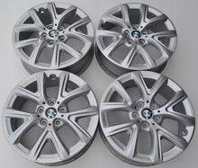 Laden Sie das Bild in den Galerie-Viewer, 4x Alufelge 17 Zoll 6.0" 5x112 47ET Glanz Silber 6884815 BMW F44 F45 F46 FEL5827663409xe