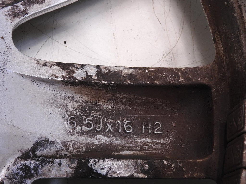 4x Alufelge 16 Zoll 6.5" 5x112 49ET Glanz Silber A2464010202 Mercedes-Benz W246 FEL3713283450wc