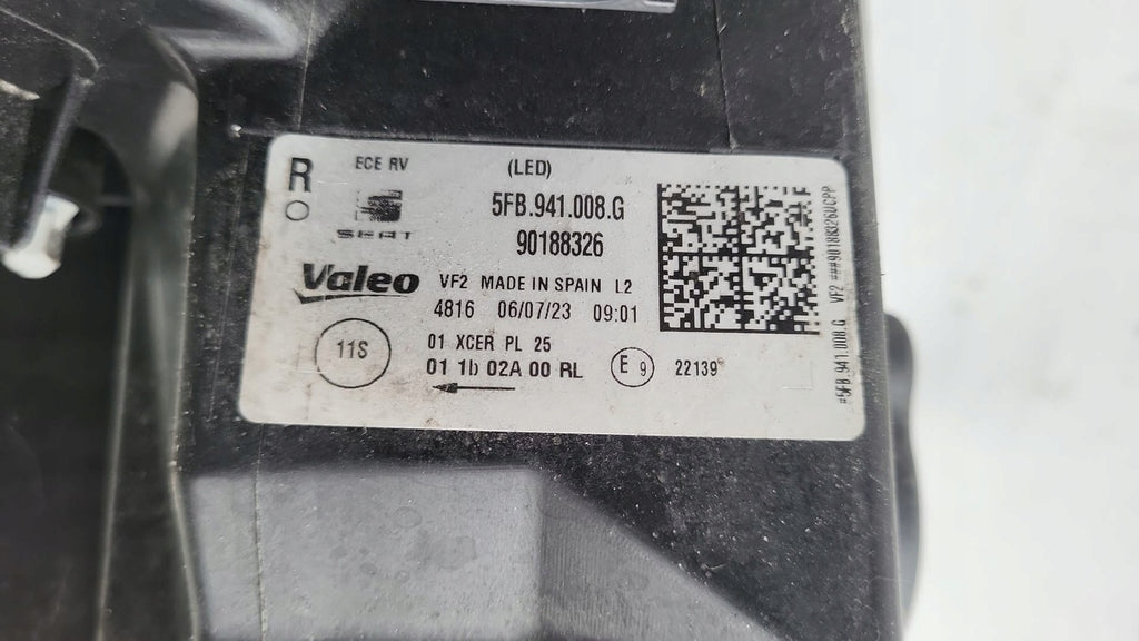 Frontscheinwerfer Seat Leon 5FB941008G Full LED Rechts Scheinwerfer Headlight SCH3902828947xn