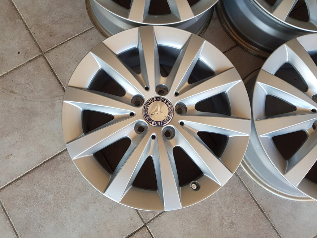 4x Alufelge 16 Zoll 6.5" 5x112 49ET A2464010202 Mercedes-Benz W245 W169 FEL1375381990sd